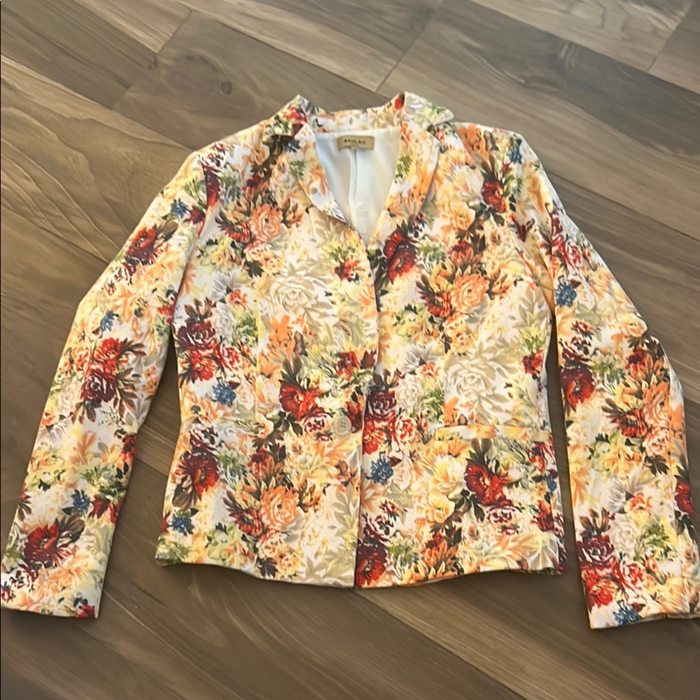 Beulah Multicolor Floral Blazer